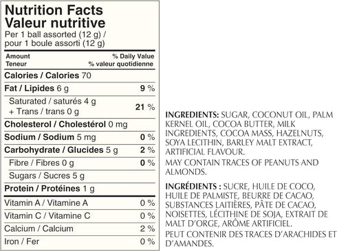 Lindt LINDOR Assorted Milk and Dark  , 156-Gram Box